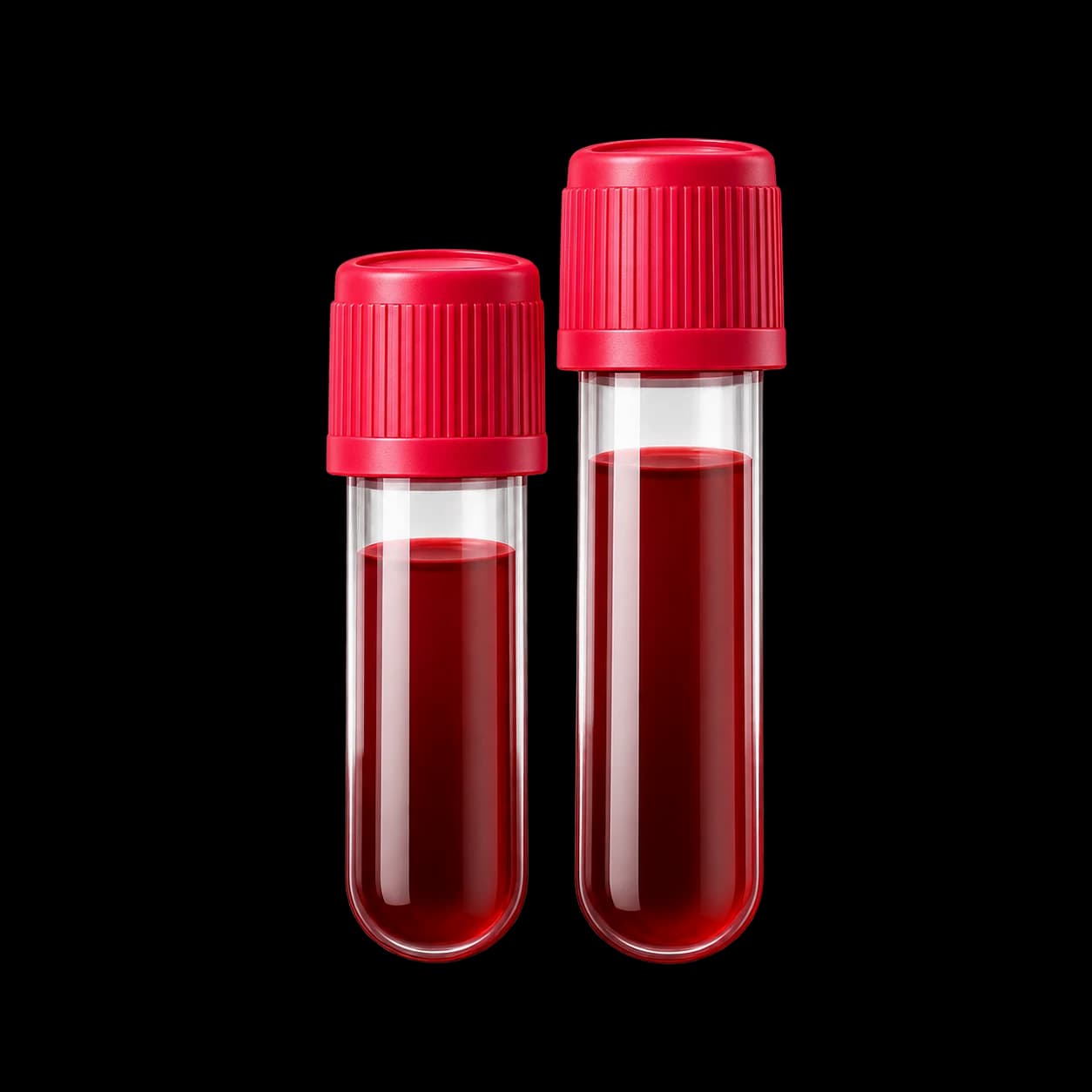 Veterinary blood collection tubes