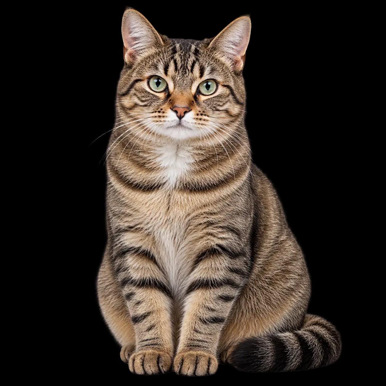 Tabby cat representing observation in the home environment
